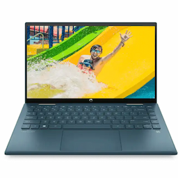 HP (67G63PA#ACJ) Pavilion x360 11th Gen Intel Core i7 14 inches FHD IPS, Convertible Laptop 16GB RAM 512GB SSD , B&O Windows 11 Home FPR Backlit Keyboard Alexa-Built in MS Office, 14-dy1050TU