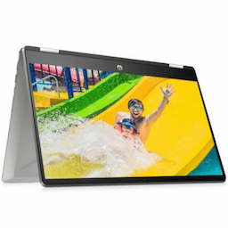 HP (533U2PA#ACJ) Pavilion x360 Core i7 10th Gen - 16 GB 512 GB SSD Windows 10 Home 2 GB Graphics 14-DY1013TU 2 in 1 Laptop 14 inch, Mineral Silver, 1.59 kg, With MS Office
