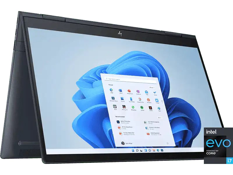 HP (6L0L1PA#ACJ) ENVY x360 Laptop OLED 13-bf0063TU, Intel Evo platform powered by Intel Core i7 processor, 33.8 cm (13.3) diagonal 2.8K touch display, Intel Iris Xe Graphics, 1 TB SSD, 16 GB LPDDR4, 1.34 kg, Windows 11 Home
