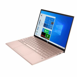HP Pavilion Aero Ryzen 5 Hexa Core 5600U 16 GB 512 GB SSD Windows 10 Home 13-BE0190AU Thin and Light Laptop 13.3 inches, Pale Rose Gold, 0.97 kg
