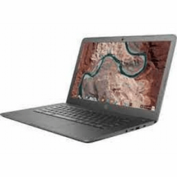 HP Chromebook Intel Core N3350 Processor 14" (35.56cms) Thin and Light Touchscreen 4GB 64GB onboard + Additional Cloud storage 256GB Expandable Chrome OS Backlit Chalkboard Grey 1.5kg, 14-ca002TU