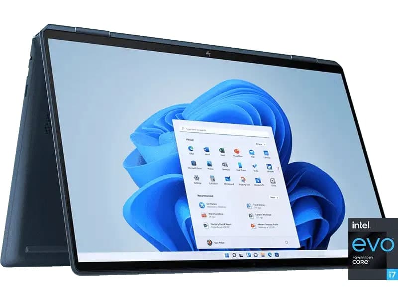 HP (6J2T8PA#ACJ) Spectre x360 2-in-1 Laptop OLED Touch 16-f1009TX, Intel Core i7 processor, 16 GB memory, 1 TB SSD storage, Intel Arc A370M 4GB VRAM Graphics, 5MPIRCam Gesture control AI noise cancel, 2.01 kg, Windows 11 Home
