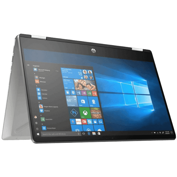 HP Pavilion x360 Notebook - 14-DH1010TU Intel Core i5 8 GB RAM 256 GB SSD Windows 10 14 Inches Natural Silver