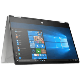 HP Pavilion x360 Notebook - 14-DH1010TU Intel Core i5 8 GB RAM 256 GB SSD Windows 10 14 Inches Natural Silver