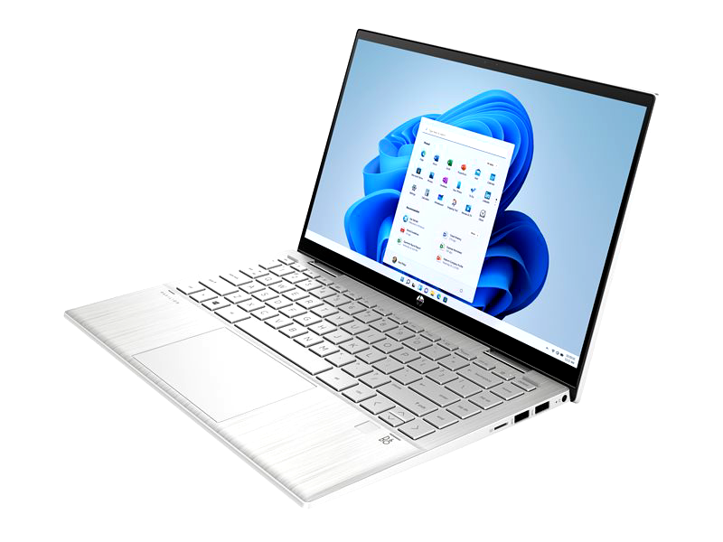 HP (3X8X2PA#ACJ) Pavilion x360 11th Gen Intel Core i5 14 inches FHD IPS Micro-Edge Anti-Glare Display Touchscreen 2-in-1 Laptop 16GB 512GB SSD Backlit KB B&O Audio FP Reader Windows 11 Ready 1.41 Kg, 14-dy0053TU