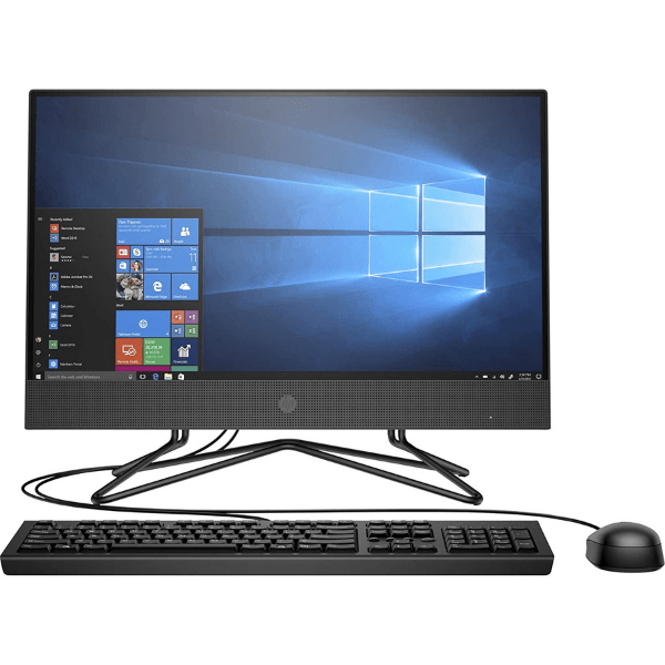 HP 2W953PA All-in-One Desktop, Intel Core i3, 4 GB RAM, 1 TB, DOS, Black
