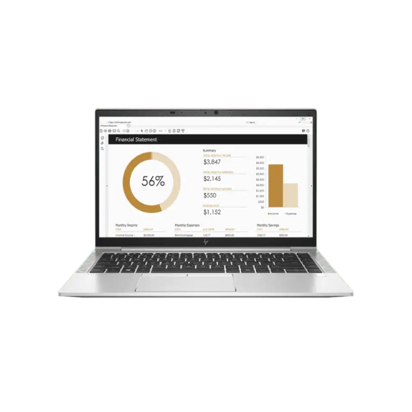 HP EliteBook 840 G8 Notebook PC - 6E322PA Intel Core i5 16 GB RAM 512 GB SSD 14 Inches Pike Silver Aluminium