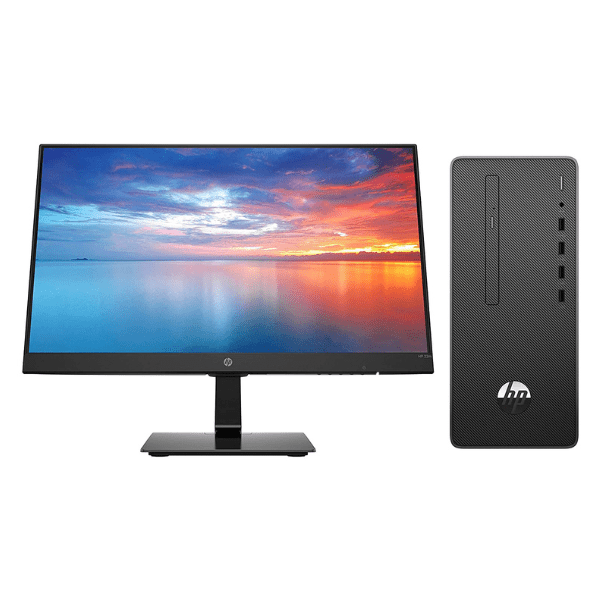HP Pro A G3 2D158PA Desktop, AMD Ryzen 3, 4 GB RAM, 1 TB SSD, DOS, Black