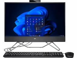 HP Pro 240 G9 All-in-One Desktop PC, 12th Generation Intel Core i5 processor, 8 GB DDR4-3200 MHz RAM, 512 GB PCI SSD, Intel Iris Xe Graphics, Windows 11 Pro