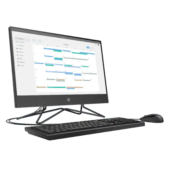 HP PRO 200 G4 ALL-IN-ONE PC - 63P08PA Intel Core i5 10th Gen 8 GB RAM 1 TB HDD 21.5 Inches Black