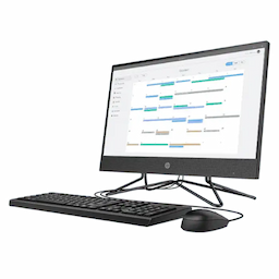 HP PRO 200 G4 ALL-IN-ONE PC - 63P08PA Intel Core i5 10th Gen 8 GB RAM 1 TB HDD 21.5 Inches Black