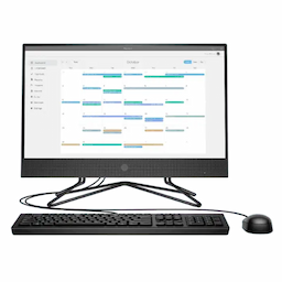 HP PRO 200 G4 ALL-IN-ONE PC - 63P08PA Intel Core i5 10th Gen 8 GB RAM 1 TB HDD 21.5 Inches Black