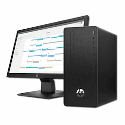 HP 280 G6 Microtower Business PC - 635A5PA 10th Gen Intel Core i7 8 GB RAM 1 TB HDD Windows 11 Black