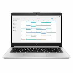 HP 348 G7 9FJ33PA Notebook - 9FJ33PA 10th Intel Core i3 8 GB RAM 1 TB SSD 14" DOS Pike Silver