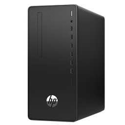 HP 389A1PA Slim Tower Desktop 4 GB, 1 TB, DOS, Intel Core i3, Black