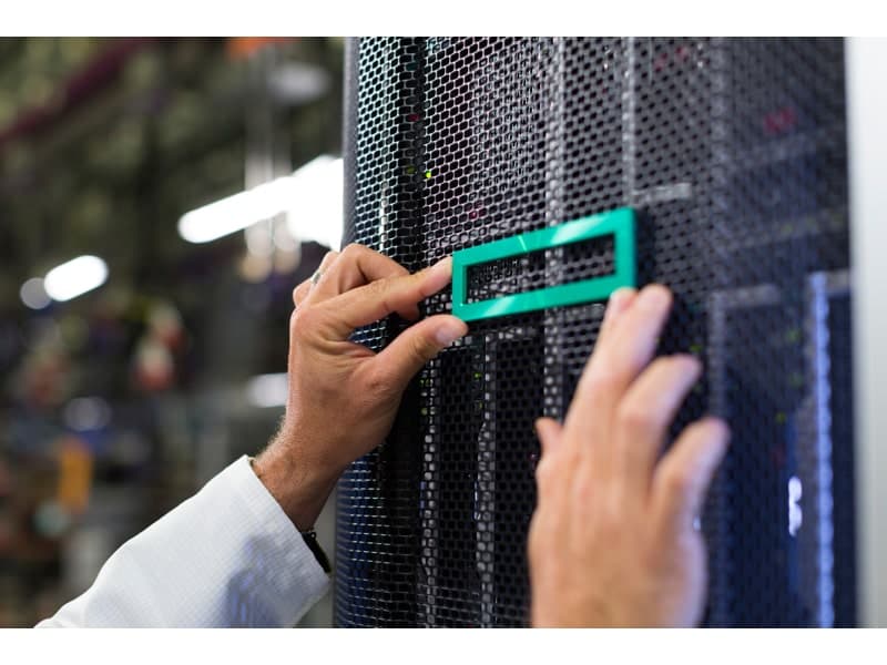 HPE (734807-B21) Small Form Factor Easy Install Rail Kit - Rack Rail Kit - 1U
