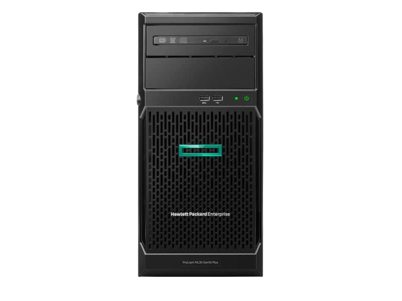 HPE P44719-371 ProLiant ML30 Gen10 Plus E2314 2.8GHz 4core 1P 16GBU 4LFFNHP 1TB 350W PS Server