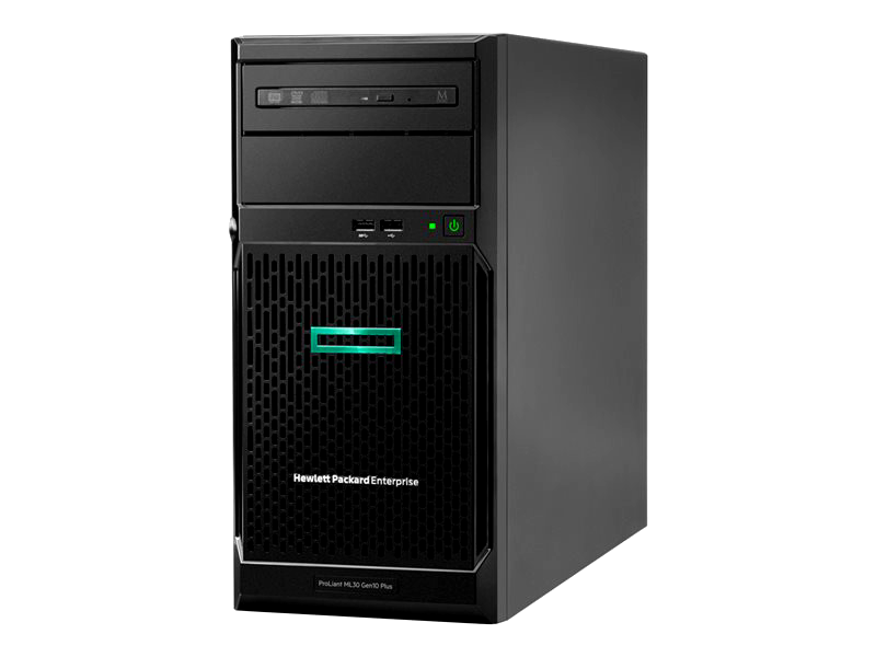 HPE P44719-371 ProLiant ML30 Gen10 Plus E2314 2.8GHz 4core 1P 16GBU 4LFFNHP 1TB 350W PS Server