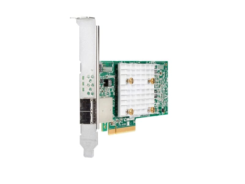 HPE (804398-B21) Smart Array E208e-p SR Gen10 (8 External Lanes/No Cache) 12G SAS PCIe Plug-in Controller