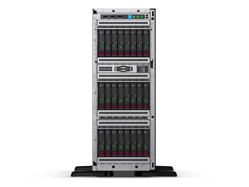 HPE ProLiant ML350 Gen10 4214R 1P 32GB-R P408i-a 8SFF 1x800W RPS Server