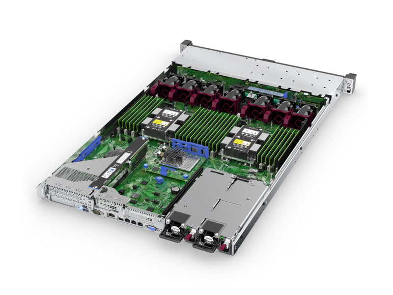 HPE ProLiant DL360 Gen10 4210 1P 16GB-R P408i-a NC 8SFF 500W PS Server