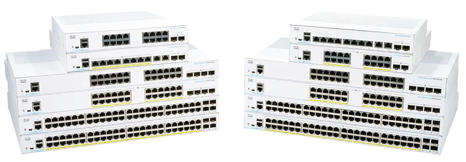 Cisco CBS On-device UI, Cisco Business Dashboard and mobile app