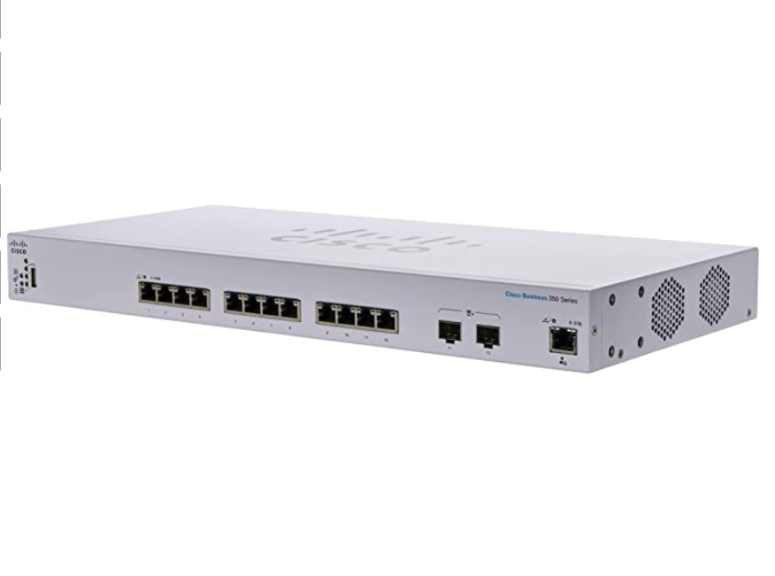 Cisco CBS350-12XT-IN CBS Layer 2 Switching, VLAN Support, Spanning Tree Protocol (STP), Advanced Threat Protection, IPv6 first-Hop Security, Quality of Service (QoS), sFlow, Dynamic Routing