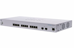 Cisco CBS350-12XT-IN CBS Layer 2 Switching, VLAN Support, Spanning Tree Protocol (STP), Advanced Threat Protection, IPv6 first-Hop Security, Quality of Service (QoS), sFlow, Dynamic Routing