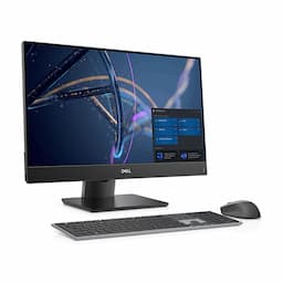 Dell OptiPlex AIO 7400 (Black) All in one Desktop, Intel Core i5-12500, 8 GB RAM, 512GB SSD, 24"FHD, No ODD, 3 Yrs, HAS, Camera, Intel Wifi + BT, Windows 10 Pro