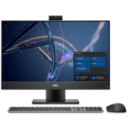 Dell OptiPlex AIO 7400 (Black) All in one Desktop, Intel Core i7-12700, 16GB RAM, 512GB SSD, 24"FHD, No ODD, 3 Yrs, HAS, Camera, Intel Wifi + BT, Ubuntu