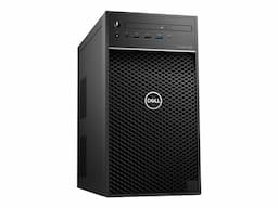 Dell, Black Worstation, Core Xeon W-1350 (6 Core, 12M cache)/ 8GB/ 1 TB/ Ubuntu/ No Monitor/ DVDRW/ 3 years+ 3 years ADP/ 460W with SD Card.