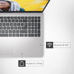 Dell Inspiron 3511 (D560864WIN9S)Platinum Silver Laptop, i5-1135G7, 8GB DDR4, 512GB SSD, NVIDIA GEFORCE MX350 2GB GDDR5, 15.6" (39.62Cms) FHD WVA AG, Win 11+ MS Office 21