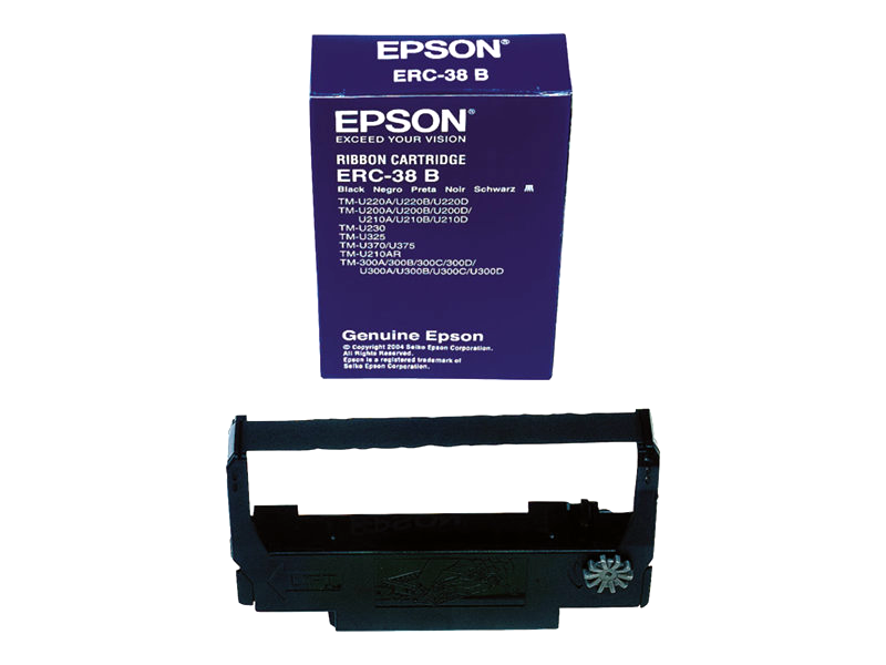 Epson ERC 38B - 1 - black - print ribbon