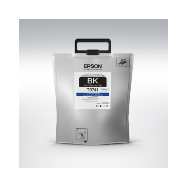 Epson T9741 - XXL size - black - original - ink cartridge