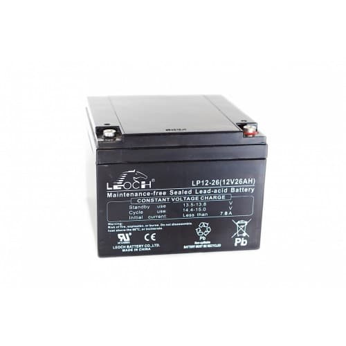LEOCH(801061929-12) UPS Batteries 26AH 12V SMF 7.8Kg
