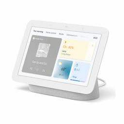 Google Nest Hub GA01331-IN Smart Speaker, Chalk