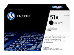 HP 51A - Black - Original - LaserJet - Toner Cartridge (Q7551A)