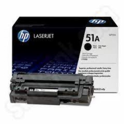 HP 51A - Black - Original - LaserJet - Toner Cartridge (Q7551A)