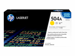 HP 504A - Yellow - Original - LaserJet - Toner Cartridge (CE252A)