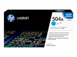 HP 504A - Cyan - Original - LaserJet - Toner Cartridge (CE251A)