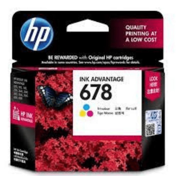 HP 678 Tri-color original Ink Advantage Cartridge (CZ108AA)