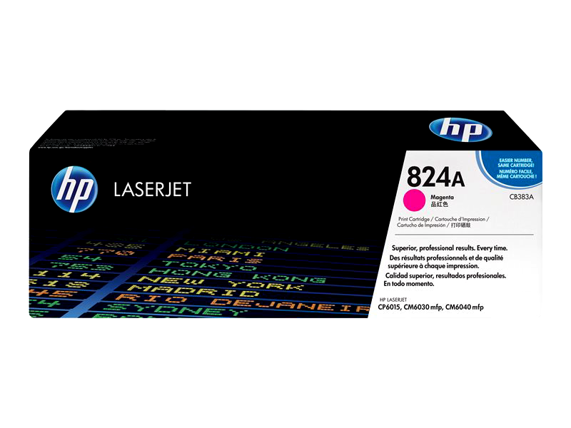 HP 824A - magenta - original - LaserJet - toner cartridge (CB383A)