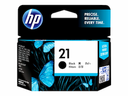 HP 21 - black - original - ink cartridge