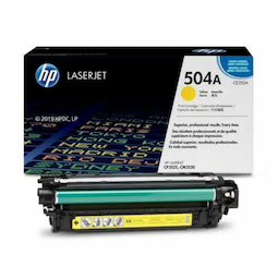 HP 504A - Yellow - Original - LaserJet - Toner Cartridge (CE252A)