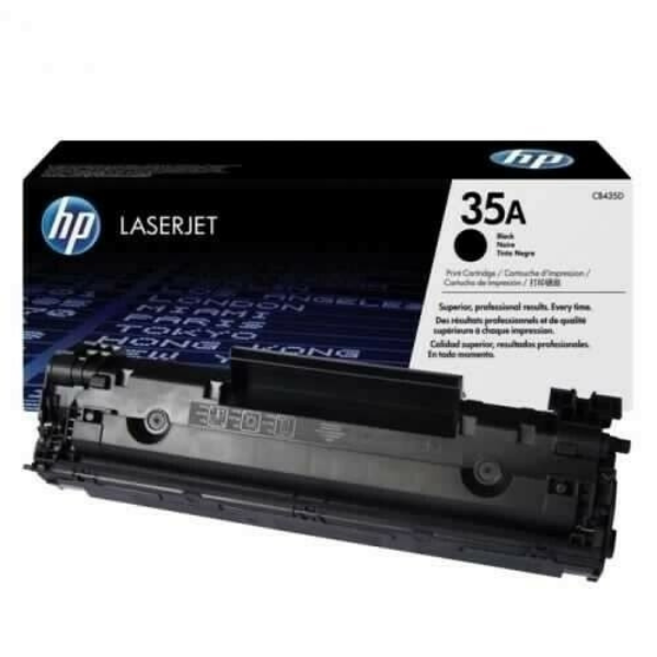 HP 35A - Black - Original - LaserJet - Toner Cartridge (CB435A)