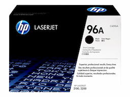 HP 96A - Black - Original - LaserJet - Toner Cartridge (C4096A)