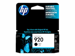 HP 920 - black - original - ink cartridge