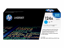 HP 124A - Cyan - Original - LaserJet - Toner Cartridge (Q6001A)