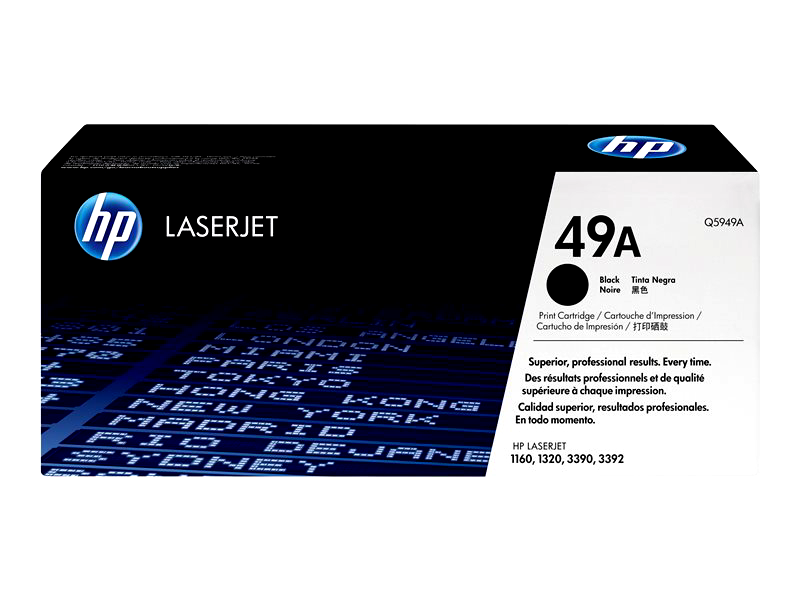HP 49A - black - original - LaserJet - toner cartridge (Q5949A)