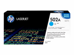HP 502A - Cyan - Original - LaserJet - Toner Cartridge (Q6471A)